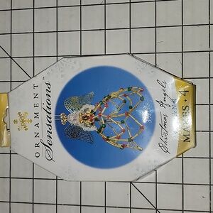 Ornament Sensations Christmas Angels -‎ Kit Makes 4 - NIB